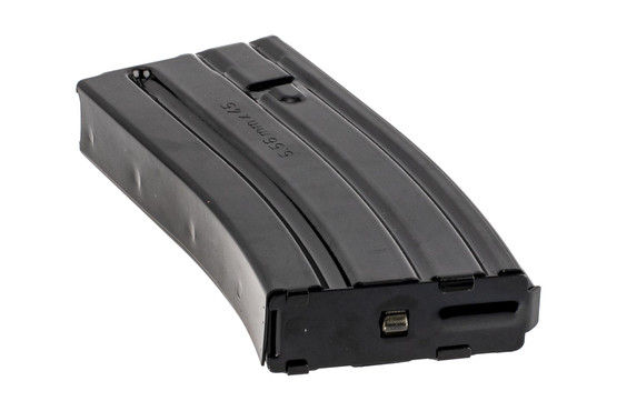 The Elander 20 round AR15 magazine steel features a removable base plate